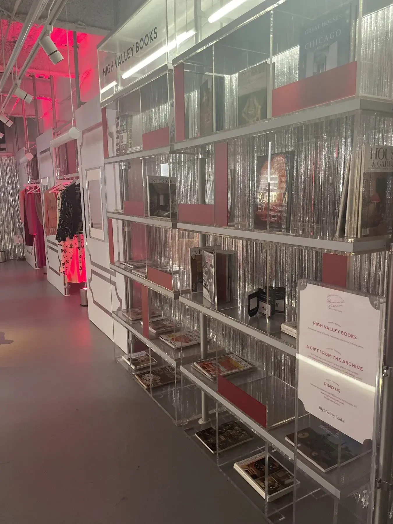 Merchandise and display shelving across the market floor · December 7, 2022.